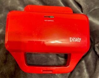 DASH Mini Pocket Sandwich Maker – Red