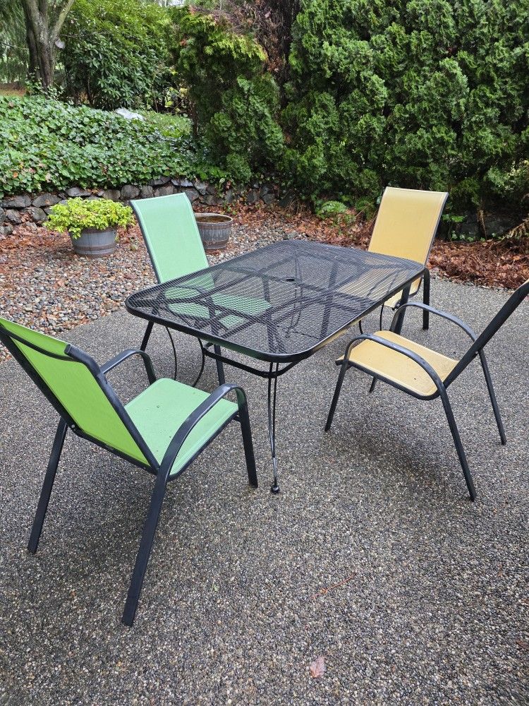 Patio Table and Chairs