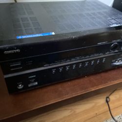 Great 7.2 Ch Surround System: Onkyo A/V Receiver, Mirage Nanosat Speakers + Powered Subwoofer