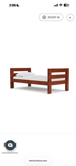 Twin size bed