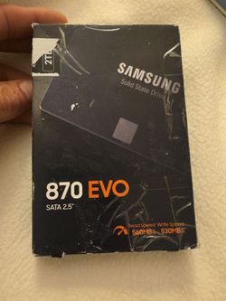 Samsung ssd 870 evo 2tb