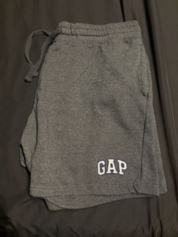 Gray Gap Sweat Shorts
