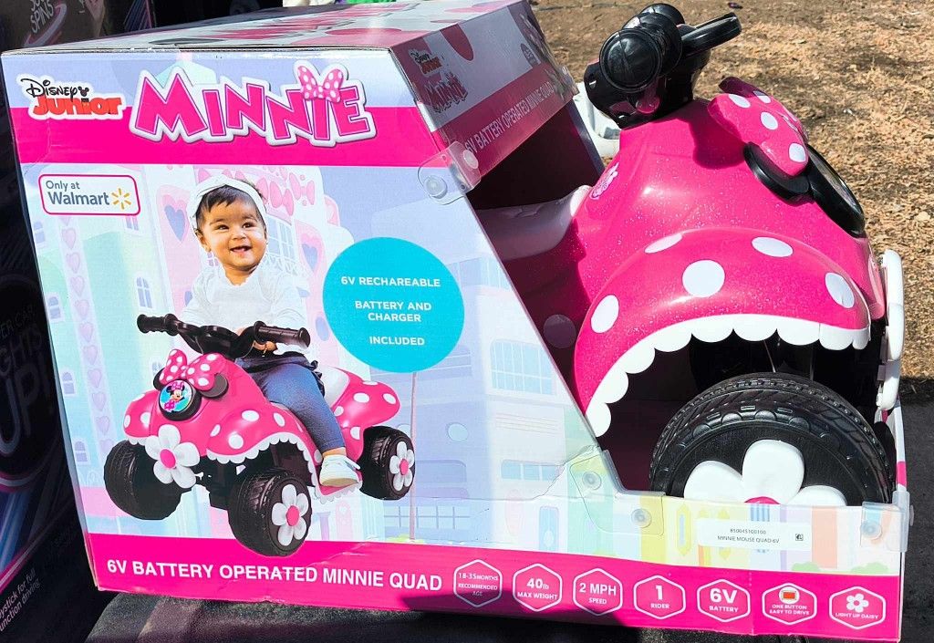 Minnie mouse Ride on
6v