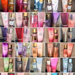 $20 Ea New Pink & Victoria Secret Sets Lotion And Body Spray 