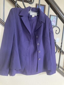 Purple Women Suit Size 10