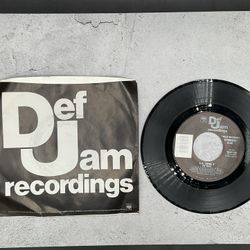 Derek Jam Records LL Cool J “I’m Bad” 45 Vinyl Record