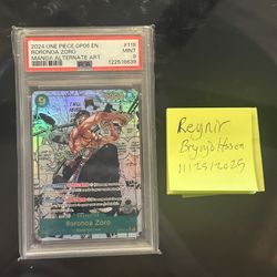 Psa 9 Manga Zoro Wings Of The Captain 