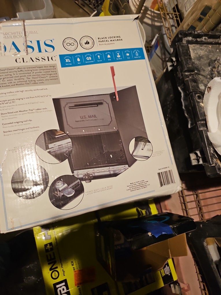 Oasis Mailbox W/jeys