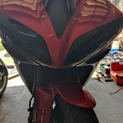 04 05 06 Yamaha R1 Dark Smoke Headlight Covers