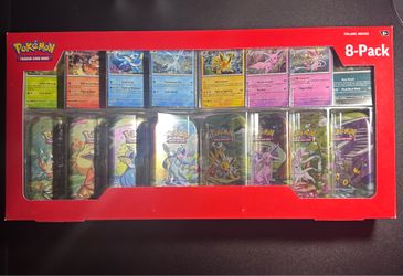 Prismatic Evolutions Tins, Shrouded Fable Bundle, and Surging Sparks Bundle  Pokemon Cards