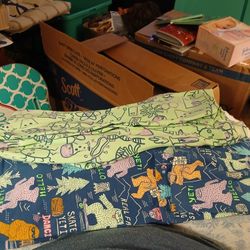 2 New Xl Leggings 10.00 For Both