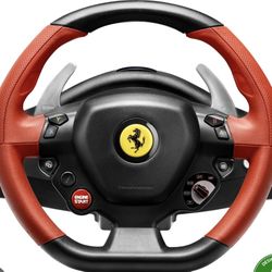 thrustmaster ferrari 458 spider racing wheel 