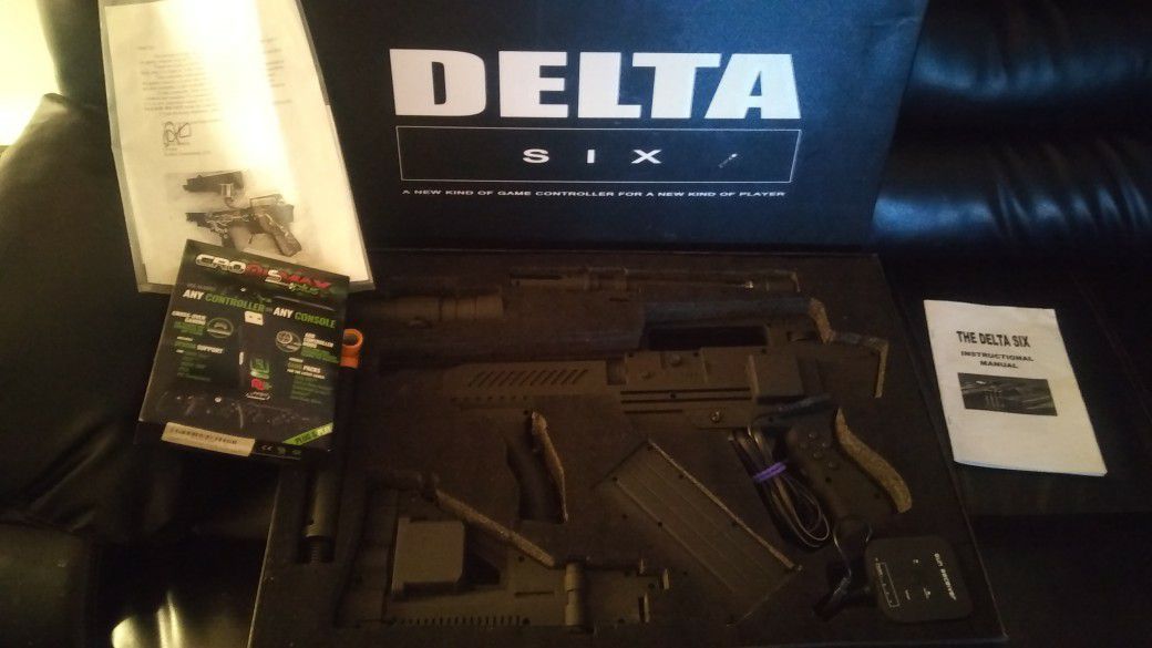 Klæbrig Perennial Produktiv Delta Six Gun Gaming Controller + CronusMax ps3 ps4 xbox for Sale in New  York, NY - OfferUp