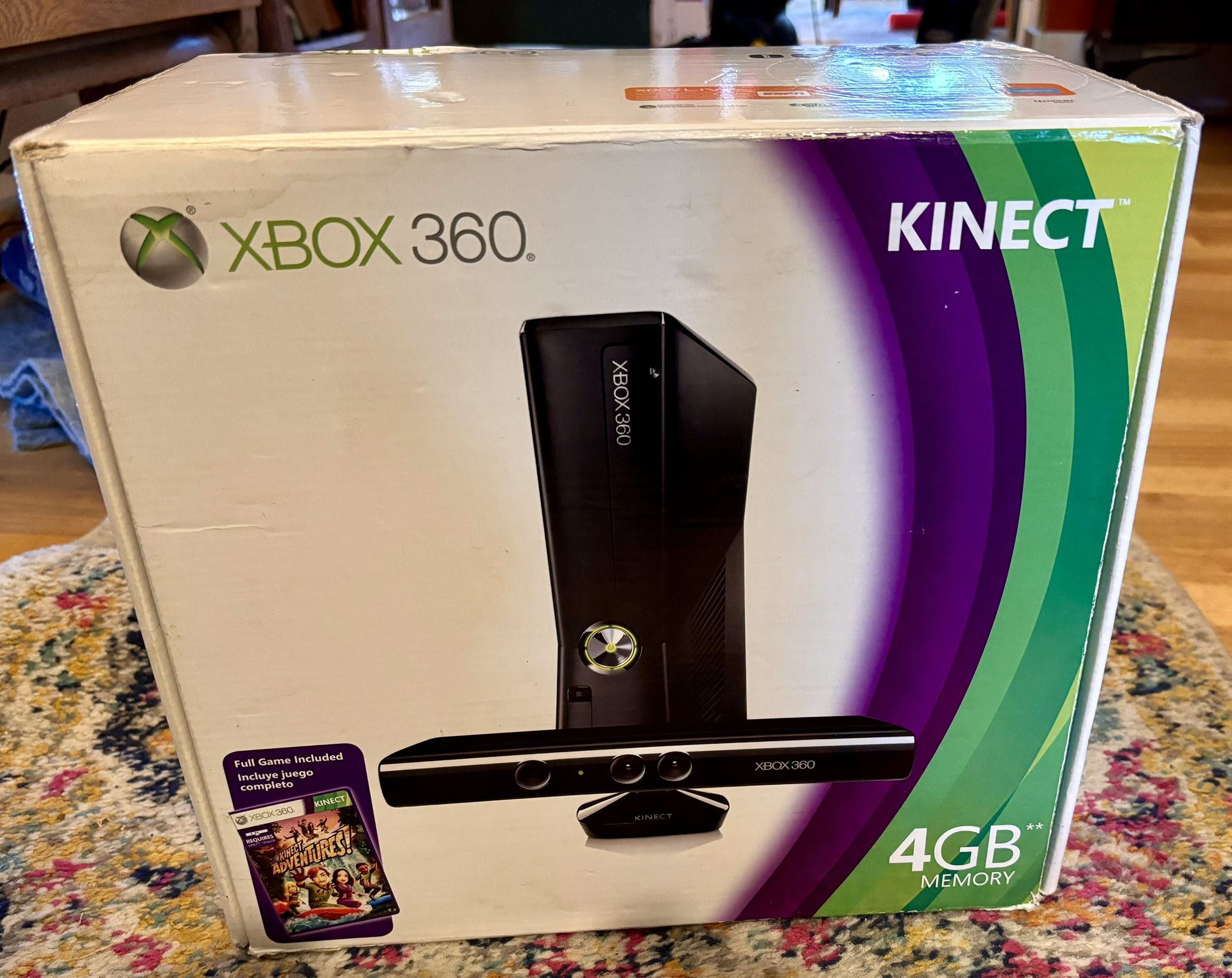 Xbox 360 Kinect CIB + 2 Controllers & 12 Games Bundle