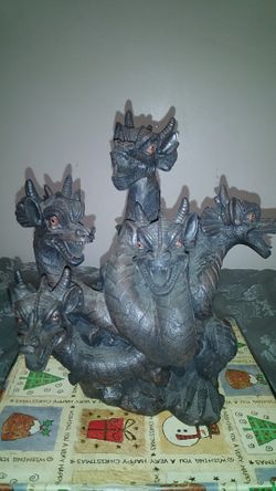 5 Headed Dragon Incense Burner