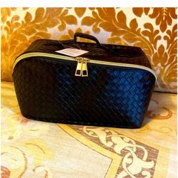 9x4 Inch Travel Makeup Bag, Large Capacity Cosmetic Bags 