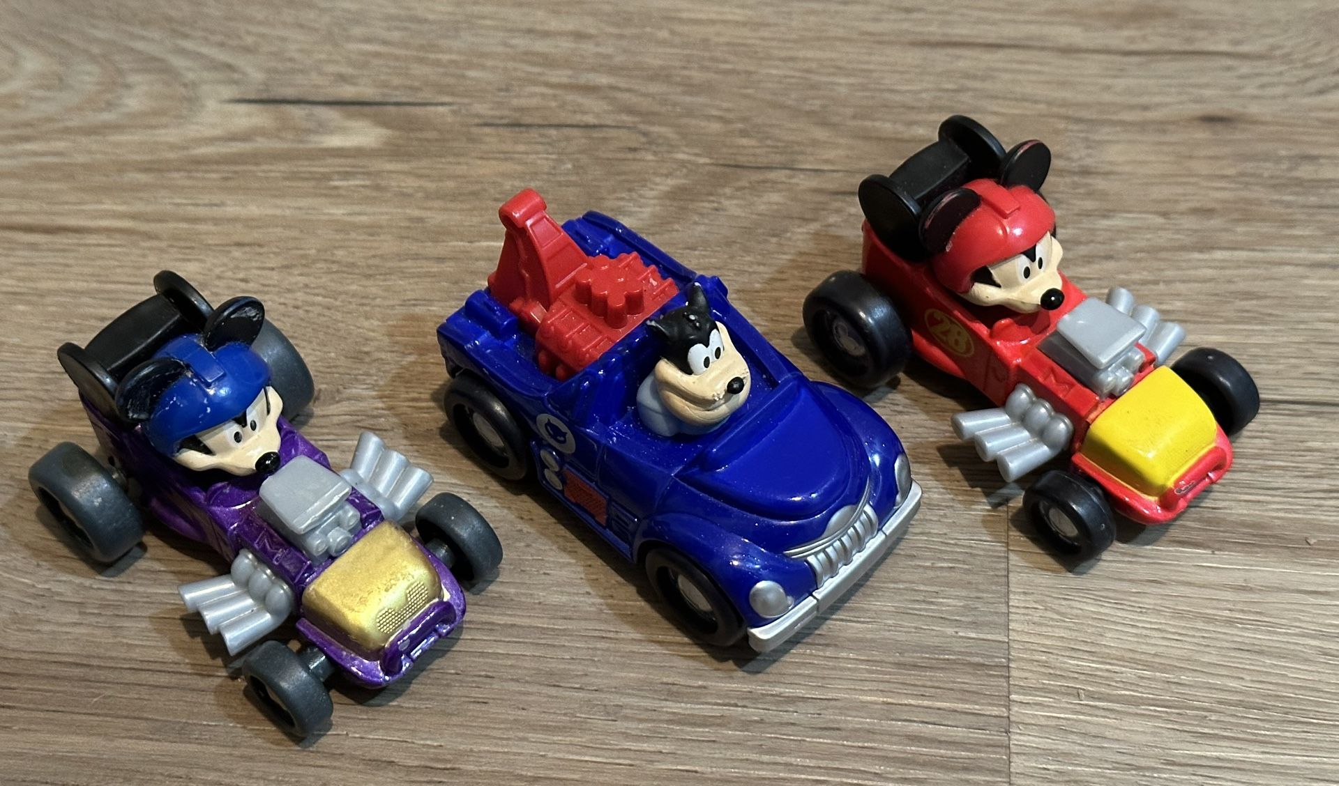 2016 Mattel Disney’s Roadster Racers Die Cast Set of 3