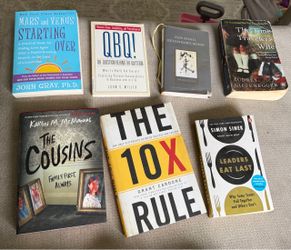 Books! $10 OR 3 for $25