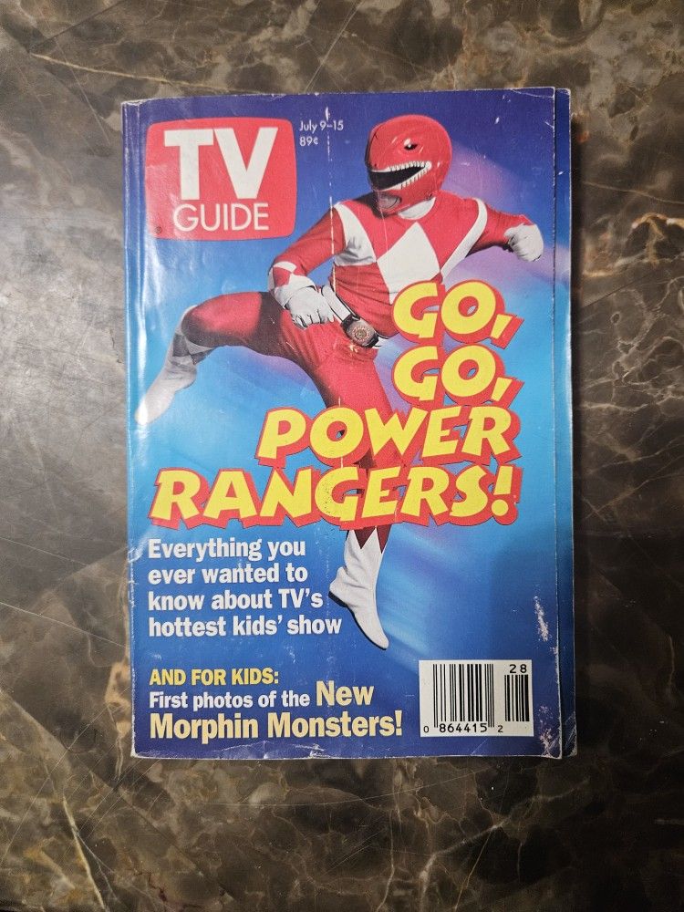 TV Guide Magazine July 9-15 1994 Power Rangers-Everything You Ever Wanted-M238