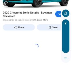 Like New Chevy Sonic Interior 