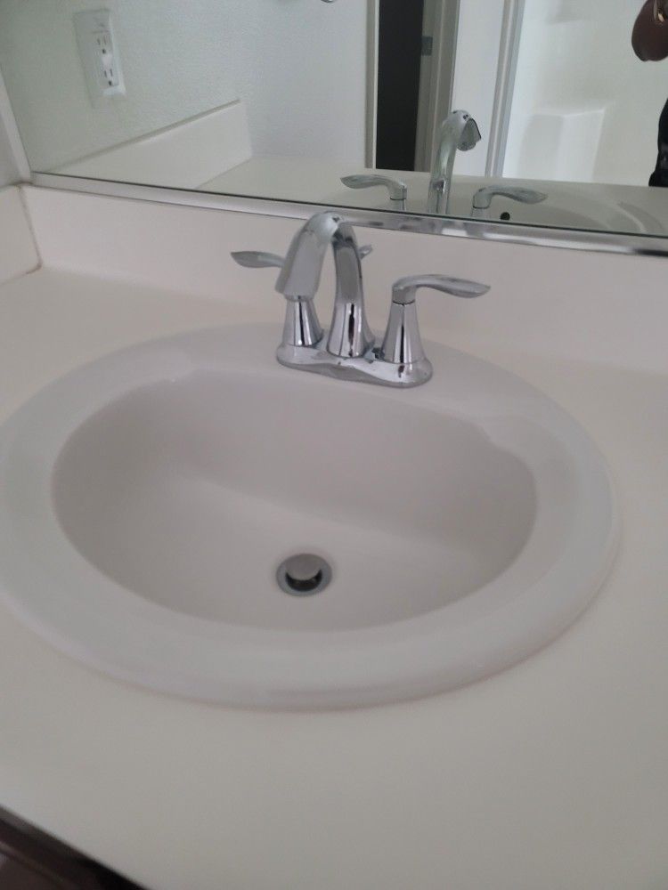 Sink With Faucet