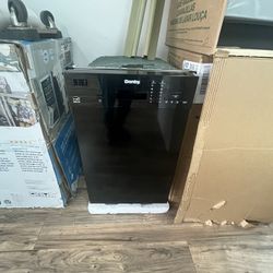 18” Danby Black Dishwasher