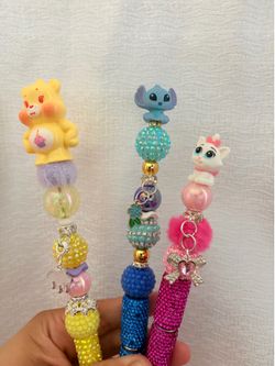 Beaded pens/keychains