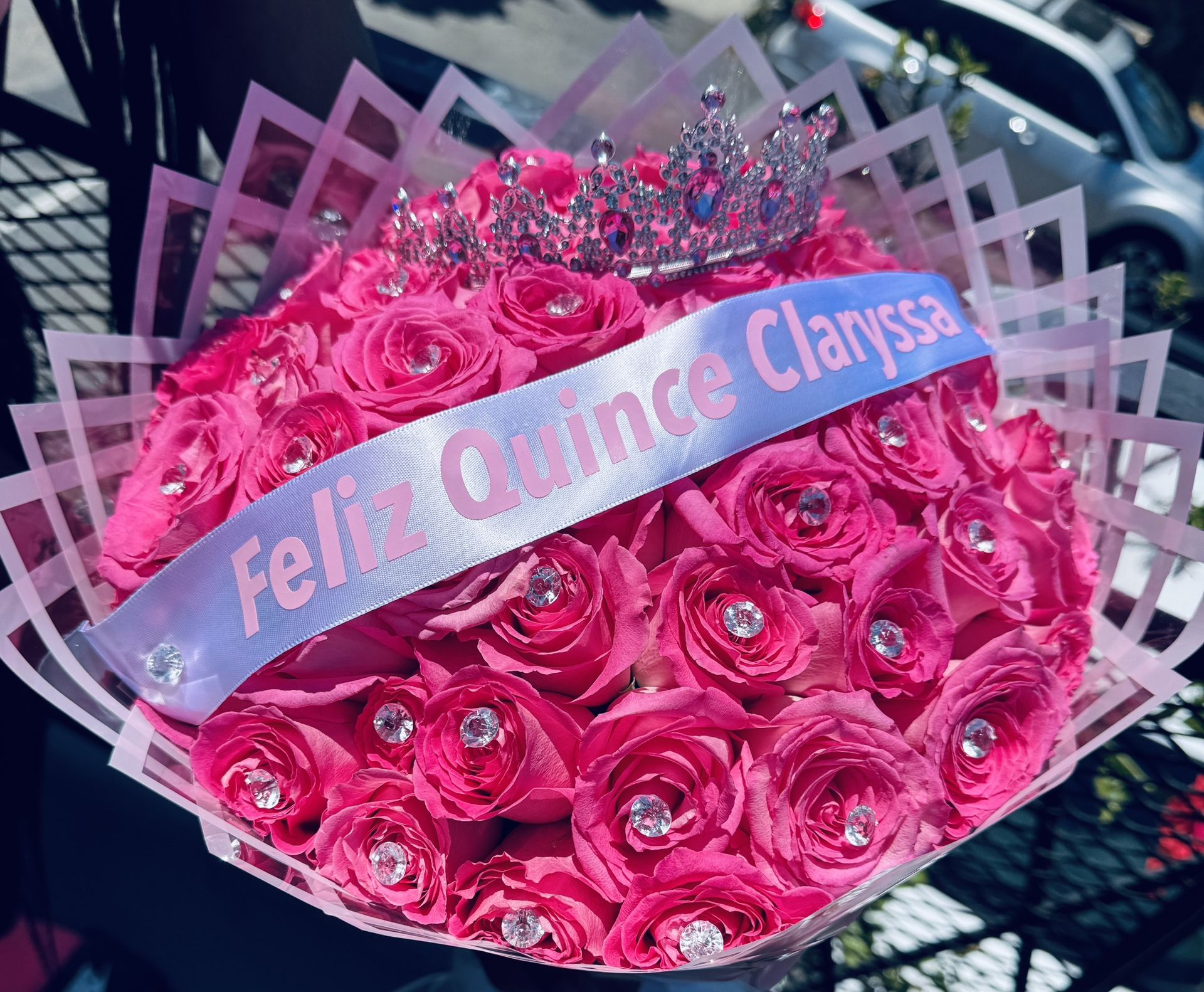 Pink princess bouquet