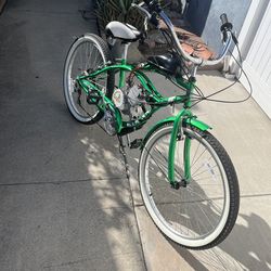 Beach cruiser motorbike 80cc