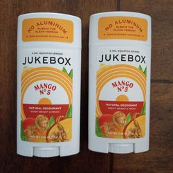 Jukebox - 2 Natural Deodorants for Women