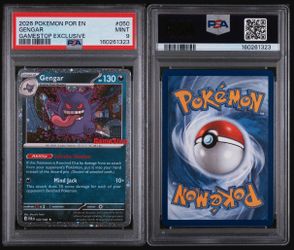 Gengar gamestop psa 9 🔥