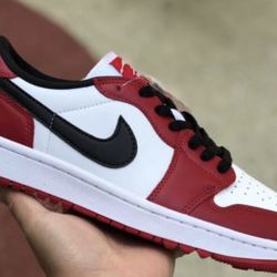 Jordan 1 Chicago low golf shoes