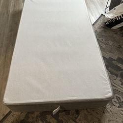Twin Box Spring And The Metal Frame