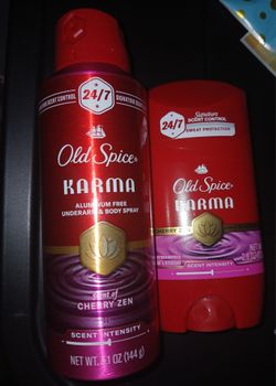 Old Spice Cherry Zen Body Spray & Deodorant-Set