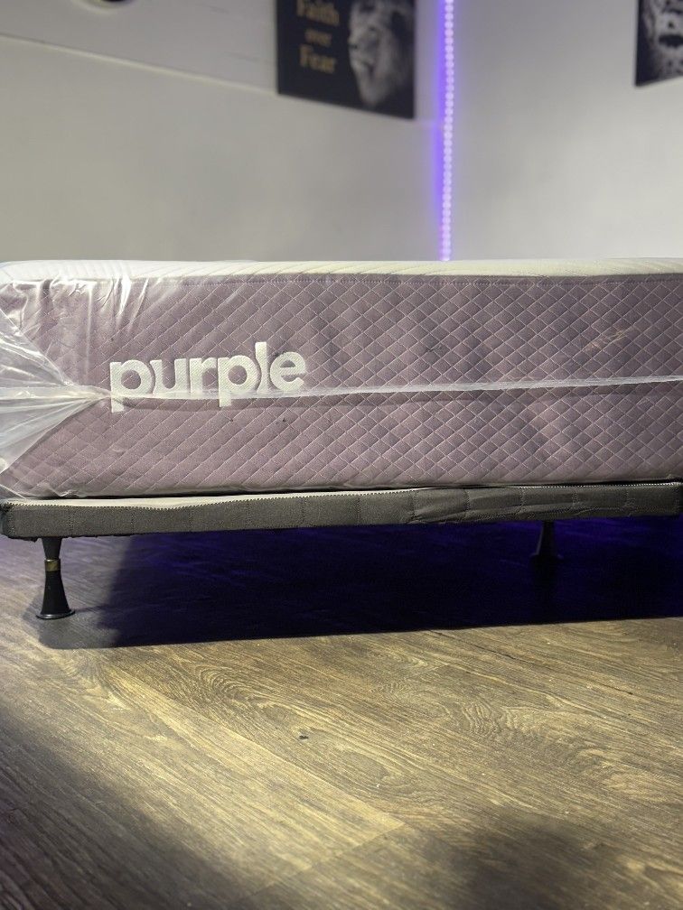 FREE DELIVERY... REGULAR KING PURPLE MATTRESS