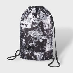 DaKine Unisex Black White Street Art Cinch 16 L Pack