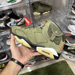Jordan 6 Travis Scott Olive