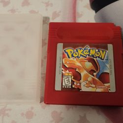 Pokemon Red Gameboy Color new battery 