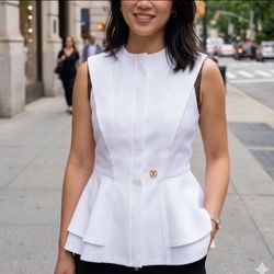 Women’s peplum top size medium