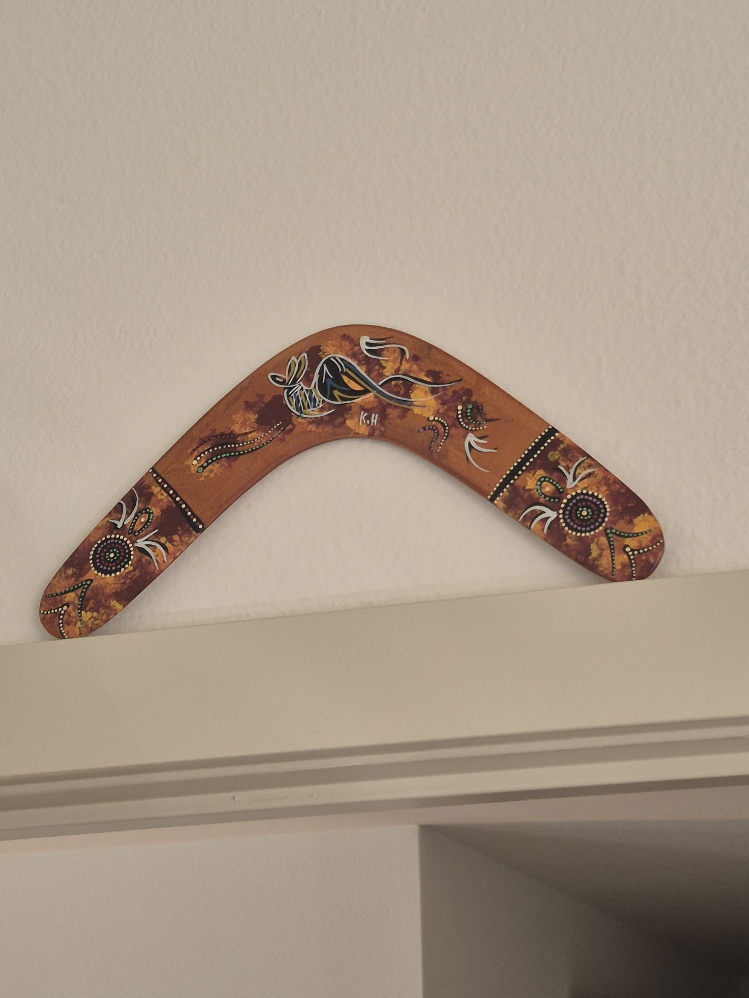 🌿 Authentic Handcrafted Boomerang 🌿