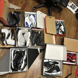 Jordans And Nikes All Authentic Size 10