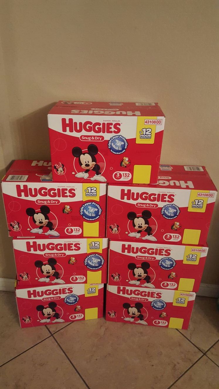 Huggies diapers