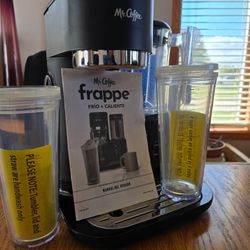 Mr. Coffee Single-Serve Frappe Iced Hot Coffee Maker and Blender