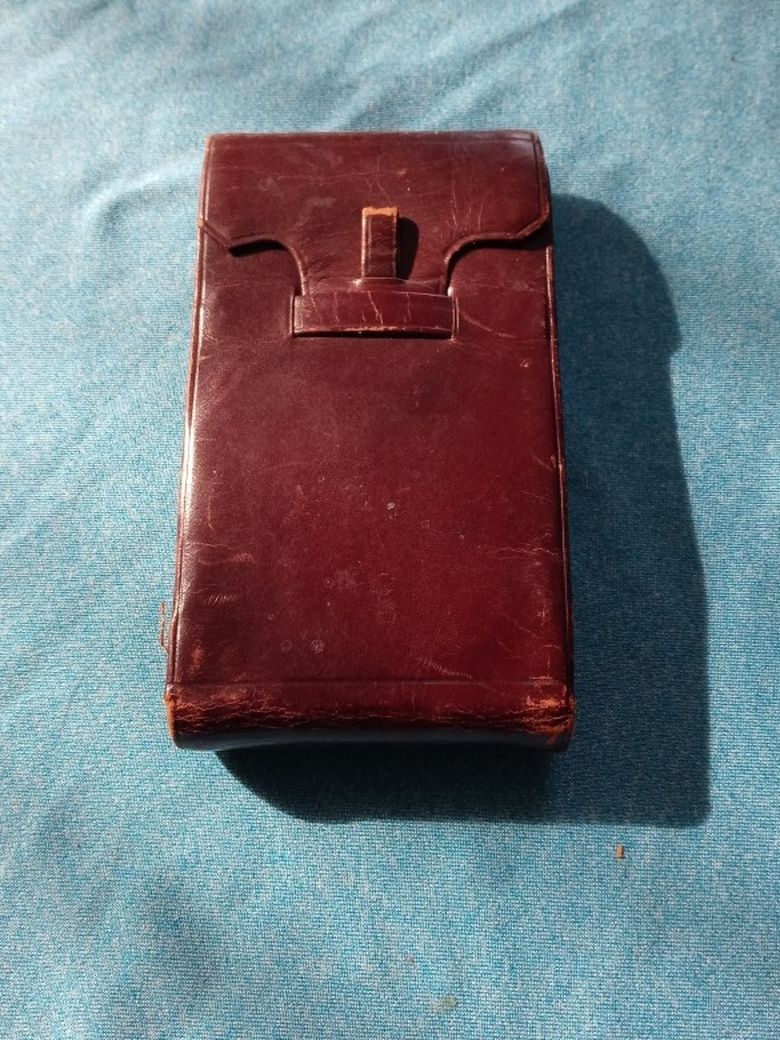 Standard Leather Pocket Diary.