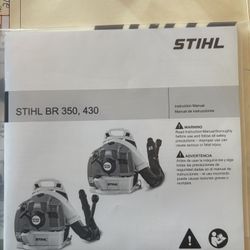Stihl BR 350 Leaf Blower