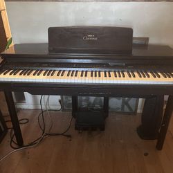 Yamaha Clavinova CVP 75 1990 s Black for Sale in Dallas TX