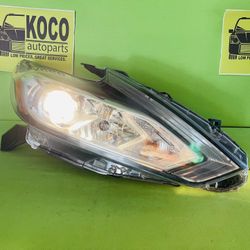 2016 2017 2018 NISSAN ALTIMA HALOGEN HEADLIGHT RIGHT SIDE DEPO CERTIFIED (AFTERMARKET) 08-315-11ABR