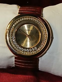 Gold Tone &diamond Tone wrist watch