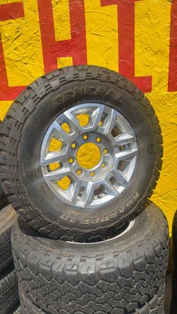 265 70 17 GENERAL and Chevy Rims