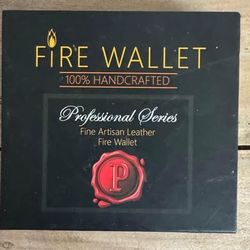 Magicians Fire Leather  in Box just $5 xox